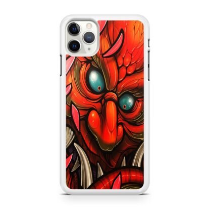 Demon Monster Red Scale Fish iPhone 12 / 12 Pro / 12 Pro Max / 12 Mini Case - Image 2