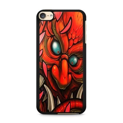 Demon Monster Red Scale Fish iPod Touch 6 / 7 Case