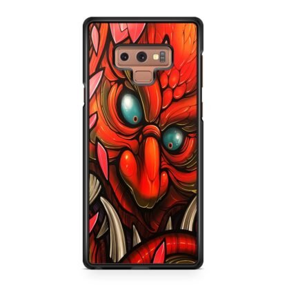 Demon Monster Red Scale Fish Samsung Galaxy Note 9 Case