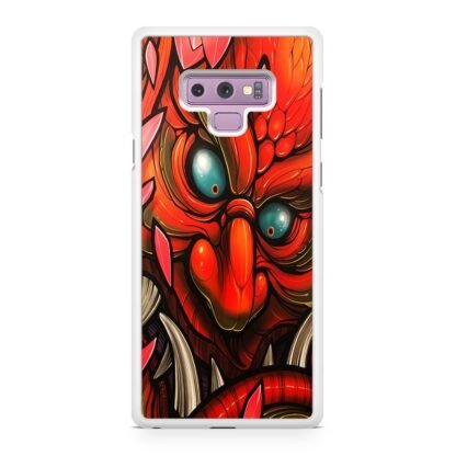 Demon Monster Red Scale Fish Samsung Galaxy Note 9 Case - Image 2