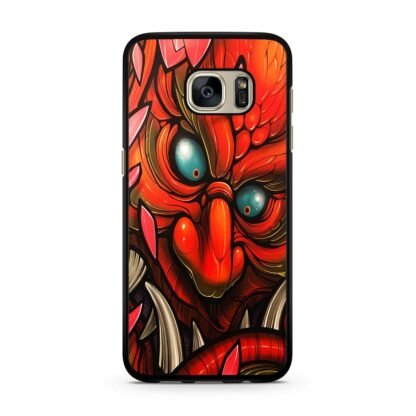 Demon Monster Red Scale Fish Samsung Galaxy S7 / S7 Edge Case