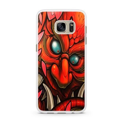 Demon Monster Red Scale Fish Samsung Galaxy S7 / S7 Edge Case - Image 2