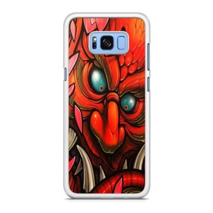 Demon Monster Red Scale Fish Samsung Galaxy S8 / S8 Plus Case - Image 2