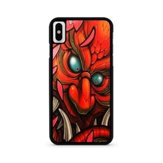Demon Monster Red Scale Fish iPhone X / XR / XS / XS Max Case