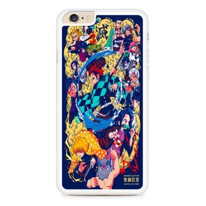 Demon Slayer Kimetsu No Yaiba Characters Cover iPhone 6 / 6S / 6 Plus / 6S Plus Case - Image 2