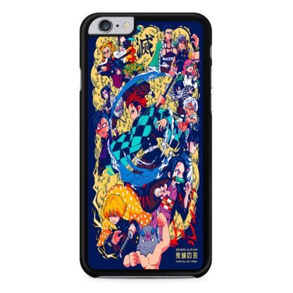 Demon Slayer Kimetsu No Yaiba Characters Cover iPhone 6 / 6S / 6 Plus / 6S Plus Case