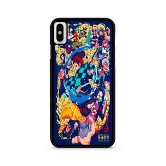 Demon Slayer Kimetsu No Yaiba Characters Cover iPhone X / XR / XS / XS Max Case