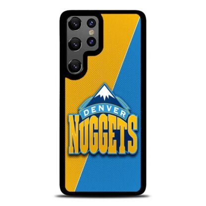 Denver Nuggets Carbon Logo Samsung Galaxy S25 / S25 Plus / S25 Ultra Case