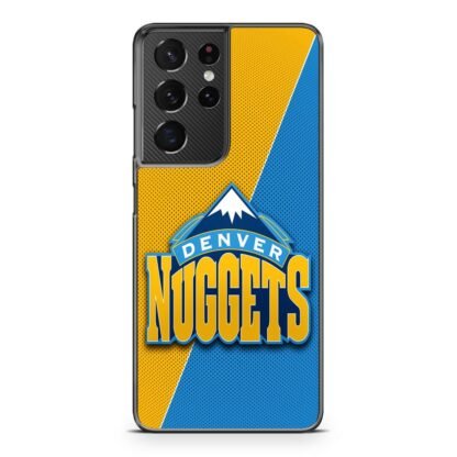 Denver Nuggets Carbon Logo Samsung Galaxy S21 / S21 Plus / S21 Ultra / S21 FE Case