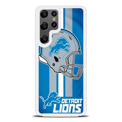 Detroit Lions Helmet NFL Logo Samsung Galaxy S25 / S25 Plus / S25 Ultra Case - Image 2