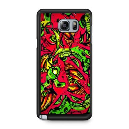 Dino Robot T-Rex Collage Samsung Galaxy Note 5 Case
