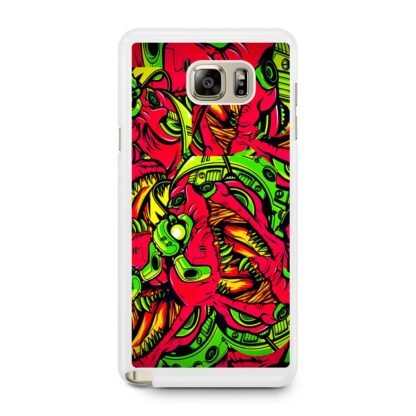 Dino Robot T-Rex Collage Samsung Galaxy Note 5 Case - Image 2