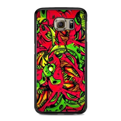 Dino Robot T-Rex Collage Samsung Galaxy S6 / S6 Edge / S6 Edge Plus Case