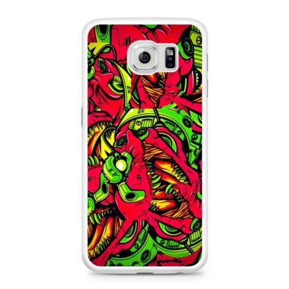 Dino Robot T-Rex Collage Samsung Galaxy S6 / S6 Edge / S6 Edge Plus Case - Image 2