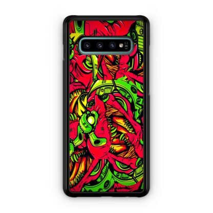 Dino Robot T-Rex Collage Samsung Galaxy S10 / S10e / S10 Plus / S10 5G Case