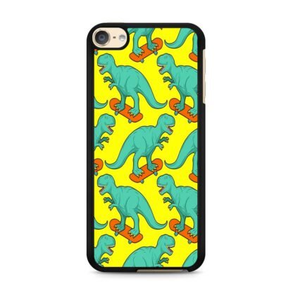 Dino Skate Collage iPod Touch 6 / 7 Case