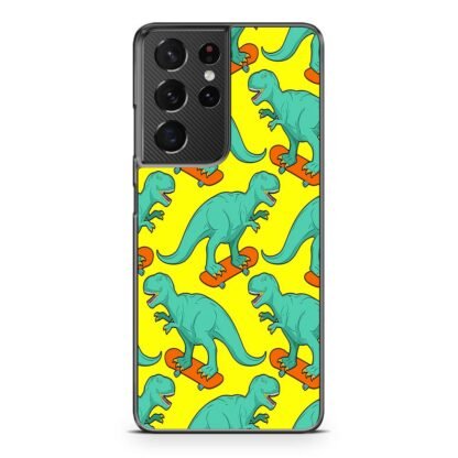 Dino Skate Collage Samsung Galaxy S21 / S21 Plus / S21 Ultra / S21 FE Case