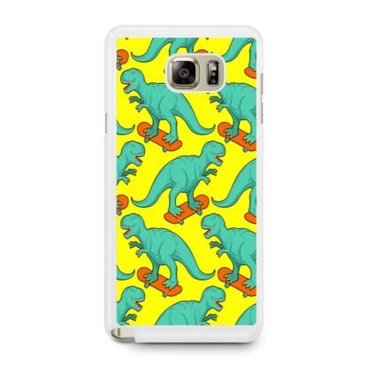 Dino Skate Collage Samsung Galaxy Note 5 Case - Image 2