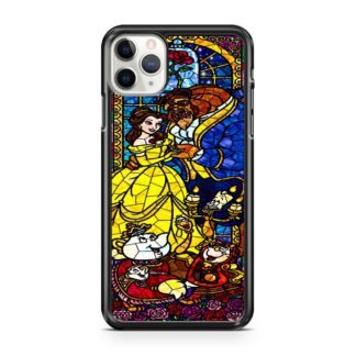 Disney Beauty And The Beast Mosaic iPhone 12 / 12 Pro / 12 Pro Max / 12 Mini Case