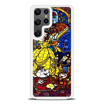 Disney Beauty And The Beast Mosaic Samsung Galaxy S25 / S25 Plus / S25 Ultra Case - Image 2