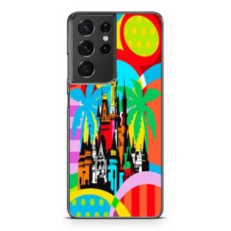 Disney Castle Colorful Samsung Galaxy S21 / S21 Plus / S21 Ultra / S21 FE Case