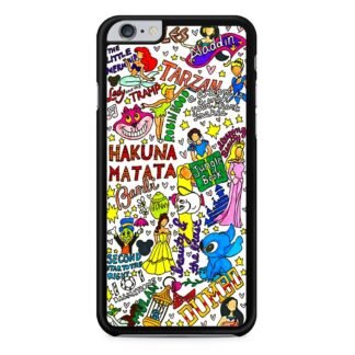 Disney Characters Doodle iPhone 6 / 6S / 6 Plus / 6S Plus Case