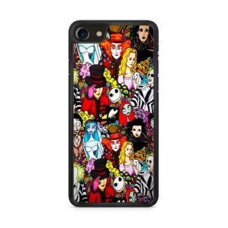 Disney Horror Character Collage iPhone 7 / 8 / SE 2020 / SE 2022 Case