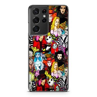 Disney Horror Character Collage Samsung Galaxy S21 / S21 Plus / S21 Ultra / S21 FE Case