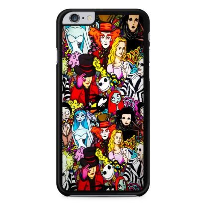 Disney Horror Character Collage iPhone 6 / 6S / 6 Plus / 6S Plus Case