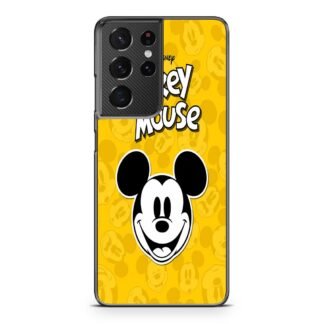 Disney Mickey Mouse Head Cover Samsung Galaxy S21 / S21 Plus / S21 Ultra / S21 FE Case
