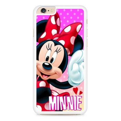 Disney Minnie Mouse Pink Red iPhone 6 / 6S / 6 Plus / 6S Plus Case - Image 2