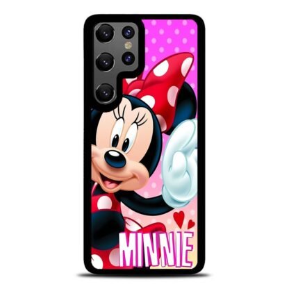 Disney Minnie Mouse Pink Red Samsung Galaxy S25 / S25 Plus / S25 Ultra Case