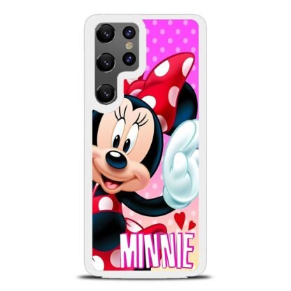 Disney Minnie Mouse Pink Red Samsung Galaxy S25 / S25 Plus / S25 Ultra Case - Image 2