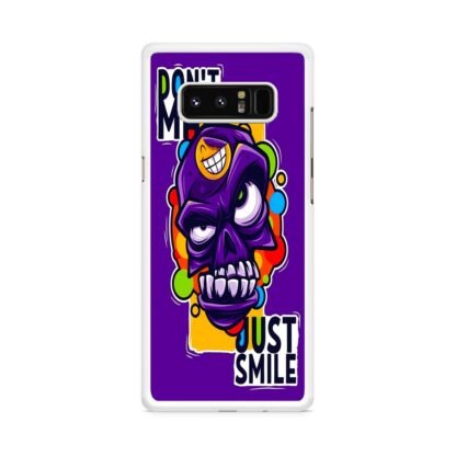 Dont Mad Just Smile Skull Doodle Samsung Galaxy Note 8 Case - Image 2