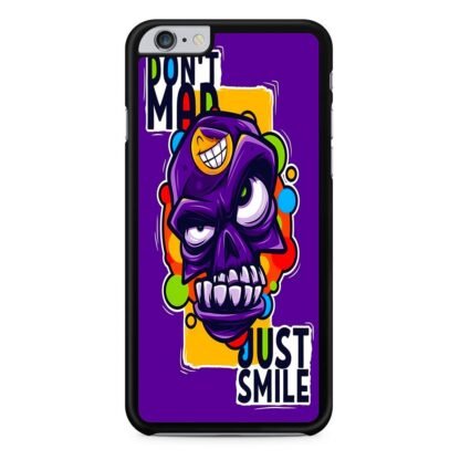 Dont Mad Just Smile Skull Doodle iPhone 6 / 6S / 6 Plus / 6S Plus Case