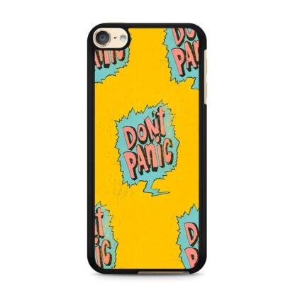 Dont Panic Pop Art Cover iPod Touch 6 / 7 Case