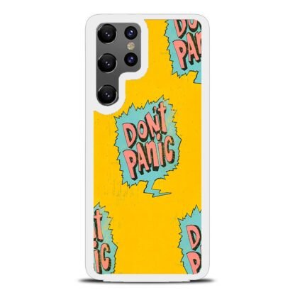 Dont Panic Pop Art Cover Samsung Galaxy S24 / S24 Plus / S24 Ultra / S24 FE Case - Image 2