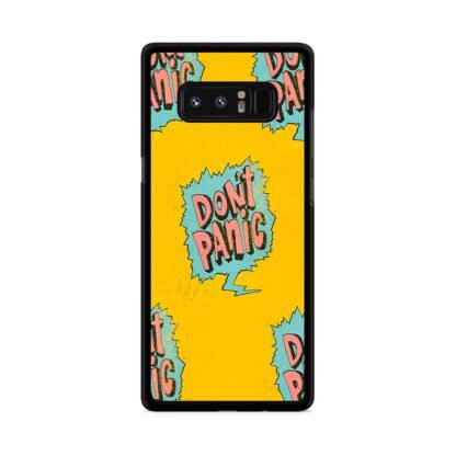 Dont Panic Pop Art Cover Samsung Galaxy Note 8 Case