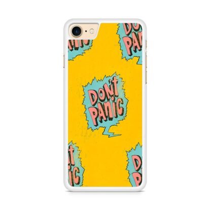 Dont Panic Pop Art Cover iPhone 7 / 8 / SE 2020 / SE 2022 Case - Image 2