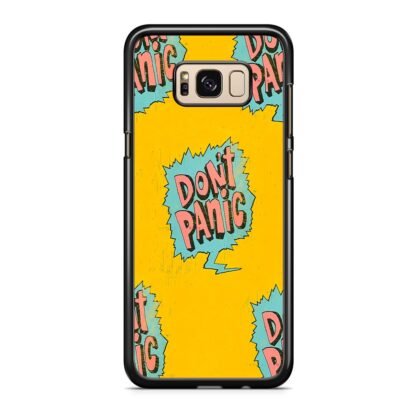 Dont Panic Pop Art Cover Samsung Galaxy S8 / S8 Plus Case