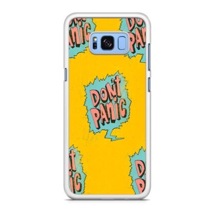 Dont Panic Pop Art Cover Samsung Galaxy S8 / S8 Plus Case - Image 2