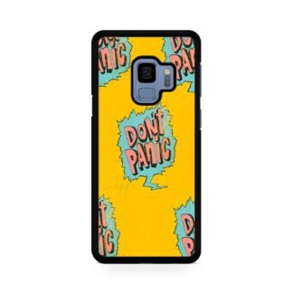 Dont Panic Pop Art Cover Samsung Galaxy S9 / S9 Plus Case