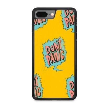 Dont Panic Pop Art Cover iPhone 7 Plus / 8 Plus Case