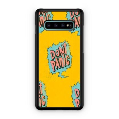 Dont Panic Pop Art Cover Samsung Galaxy S10 / S10e / S10 Plus / S10 5G Case