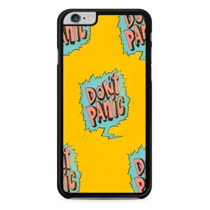Dont Panic Pop Art Cover iPhone 6 / 6S / 6 Plus / 6S Plus Case