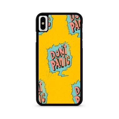 Dont Panic Pop Art Cover iPhone X / XR / XS / XS Max Case