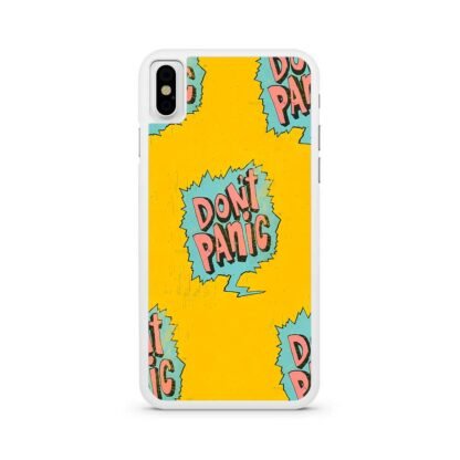 Dont Panic Pop Art Cover iPhone X / XR / XS / XS Max Case - Image 2