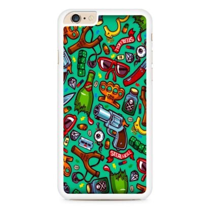 Doodle Arms Collage iPhone 6 / 6S / 6 Plus / 6S Plus Case - Image 2