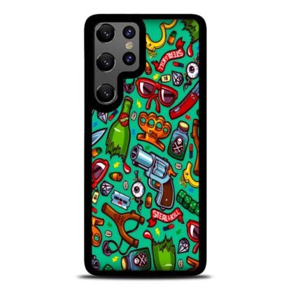 Doodle Arms Collage Samsung Galaxy S25 / S25 Plus / S25 Ultra Case