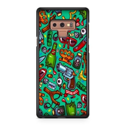 Doodle Arms Collage Samsung Galaxy Note 9 Case